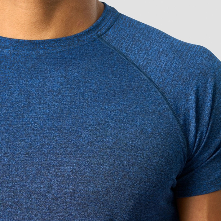 Slim Fit Tee Custom High Quality Raglan Sleeve Plain Gym T Shirts For Men