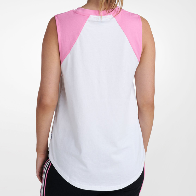 Visokokakovostne ohlapne aktivne majice za telovadbo v kontraktni barvi