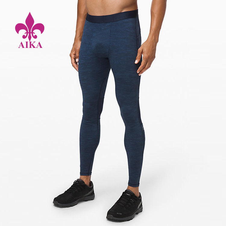 China Rapid Delivery for Sport Pants - Men Sports Wear Lightweight Compression  Tights Breathable Gym Running Leggings – AIKA factory and manufacturers