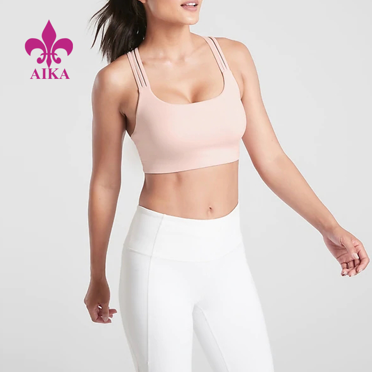Raap spreken Te voet China Best Quality Nylon Spandex Fabric High Impact Women Fitness Yoga Wear  Custom Sports Bra fabryk en fabrikanten |AIKA