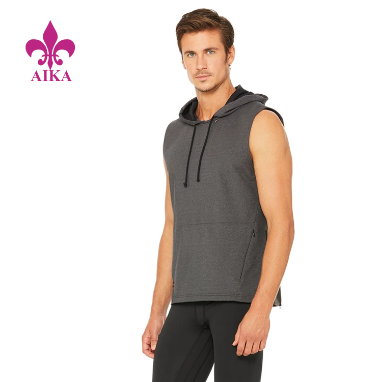 personalised sleeveless hoodies
