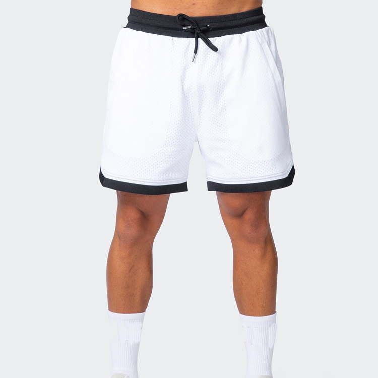 Basketball Shorts Custom 100% Polyester Mesh Fabric Men Gym Shorts