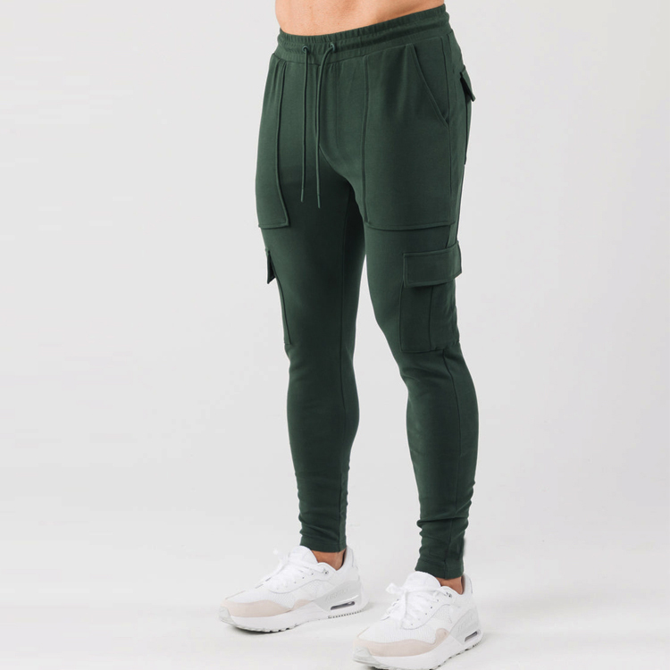 Erkaklar Paxta Joggers Ulgurji Chizilgan Bel maxsus Slim Fit Sweatpants